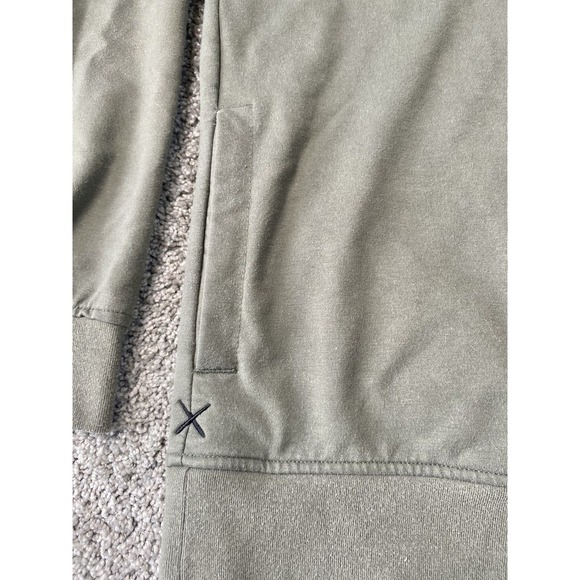 Cuts Clothing Mens Hyperloop Classic Hoodie Green Size Large L Pullover - Picture 3 of 9